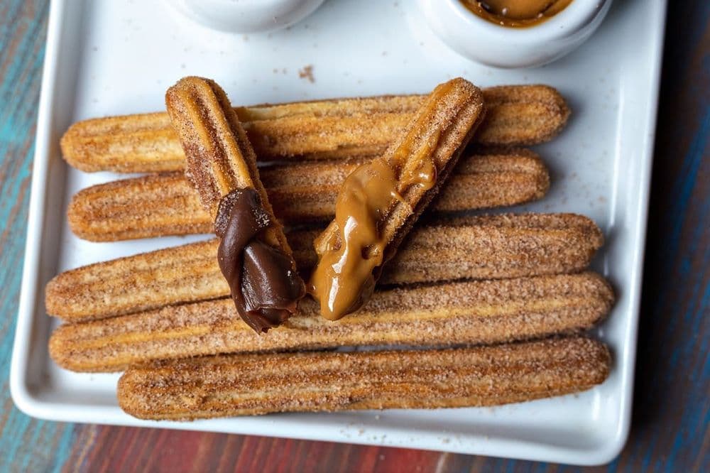 Churros con Chocolate