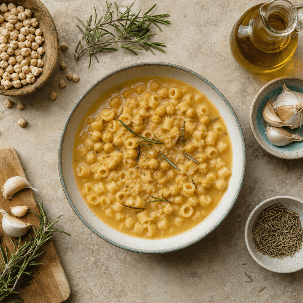 Pasta e Ceci alla Romana