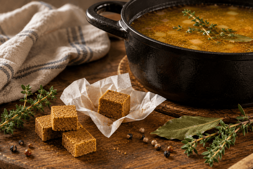 Bouillon-Würfel in der französischen Küche
