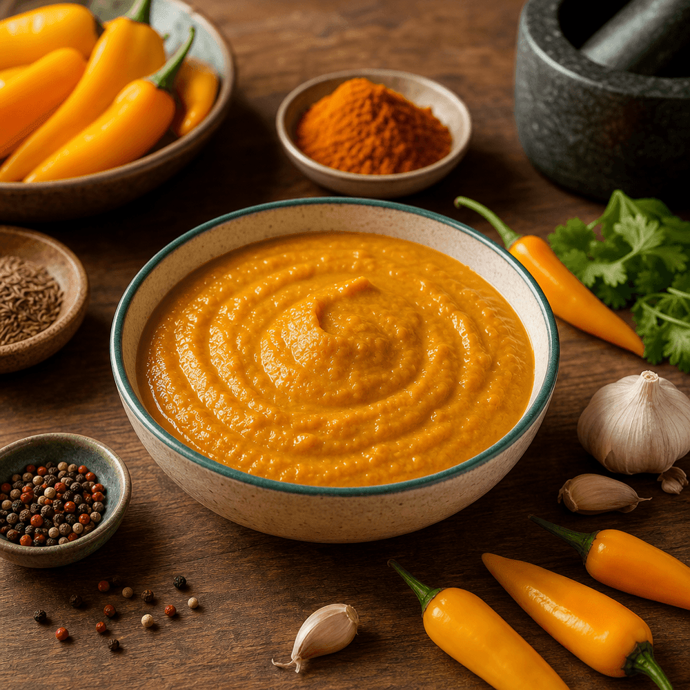 Ají Amarillo Paste: The Cold-Oil Start