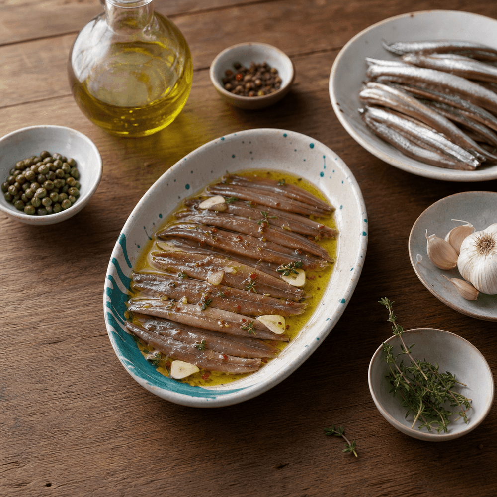 Anchois marinés, petit poisson aux multiples vies