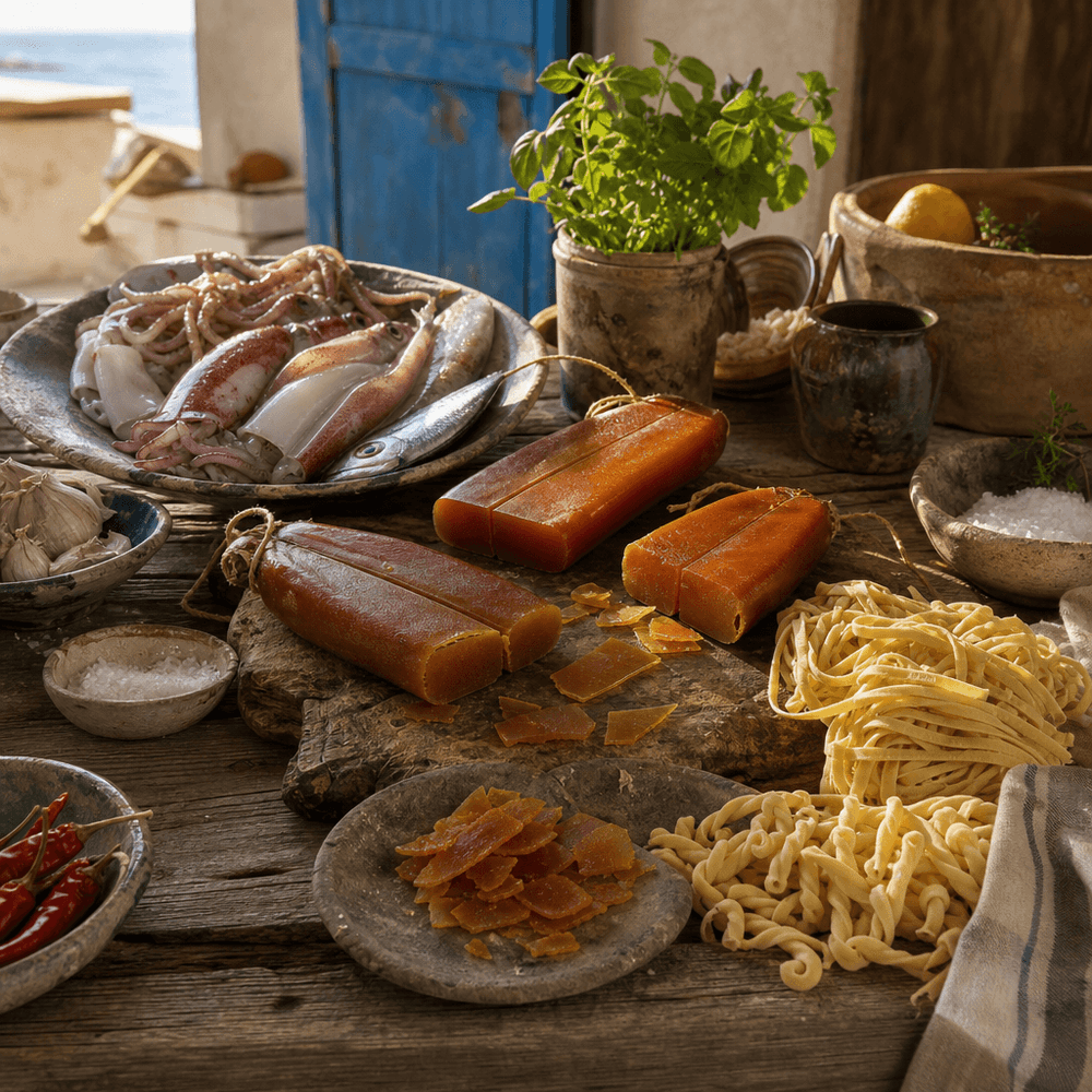Bottarga, Ovas Curadas e a Intensidade Salina do Mediterrâneo