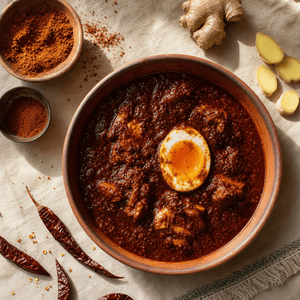 Doro Wat: Guiso Etíope de Pollo Especiado con Berbere