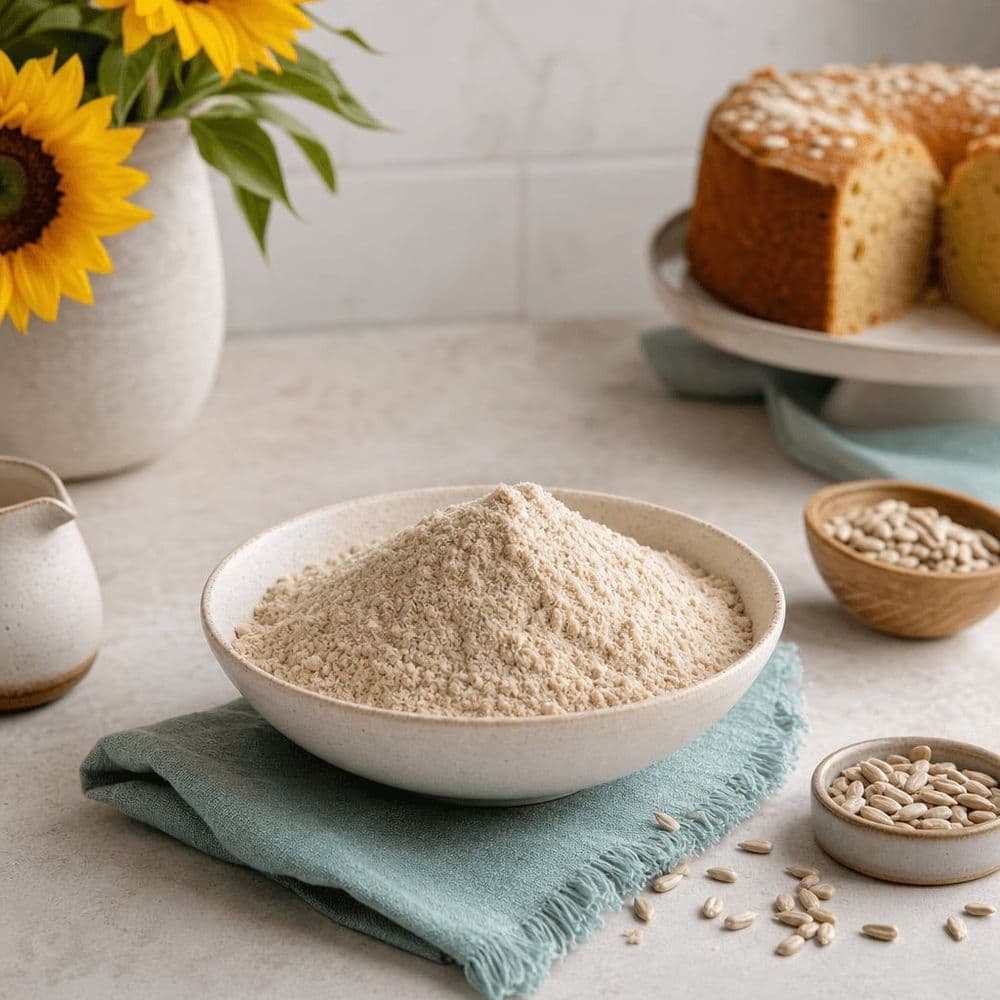 Farinha de Girassol, Alternativa para Castanhas