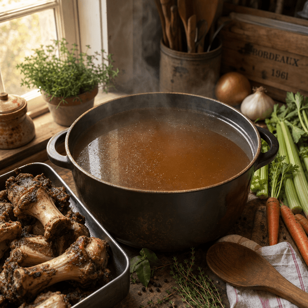 Fond de Veau, el Cimiento Invisible de la Cocina Francesa