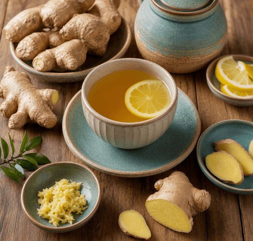 Fresh Ginger in Tea: Infusion and Benefits
