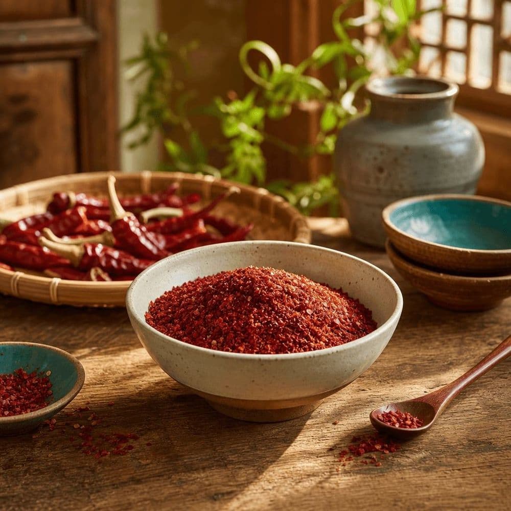 Gochugaru at 170°C: The Sweet Spot for Blooming