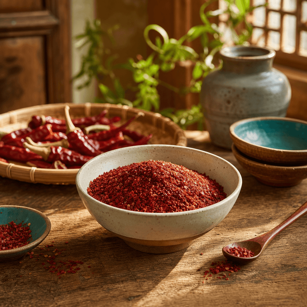 Gochugaru at 170°C: The Sweet Spot for Blooming
