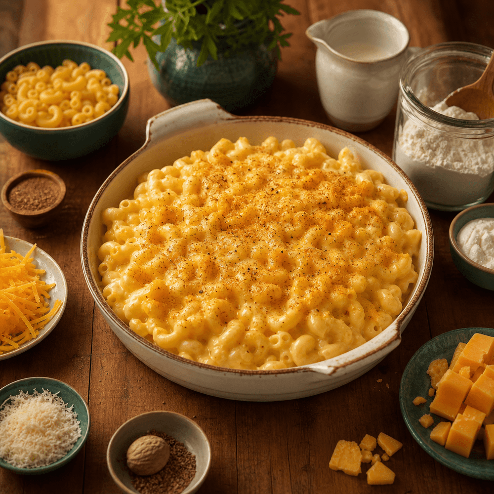 Macaroni au fromage crémeux à l'américaine