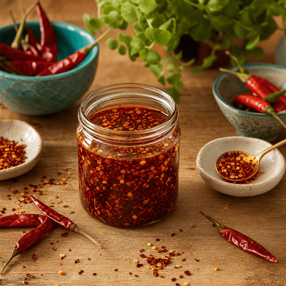 Óleo de Pimenta Chinês, Condimento Infusionado