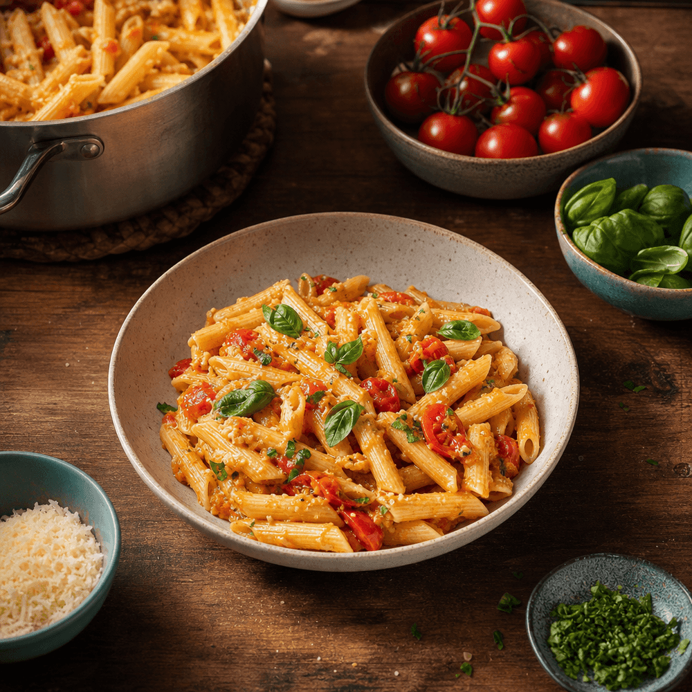 Retirer les pâtes une minute tôt pour lier la sauce