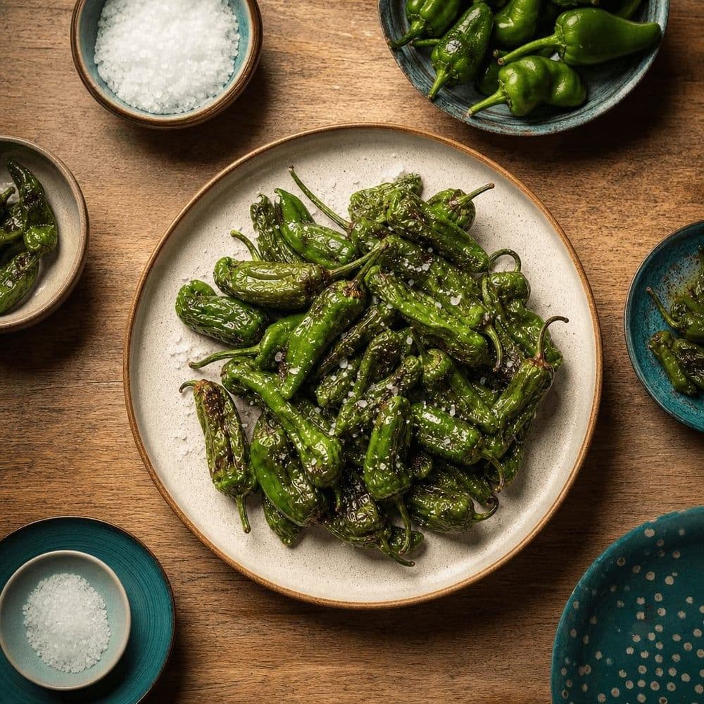 Pimentos de Padrón: o jogo verde das tapas