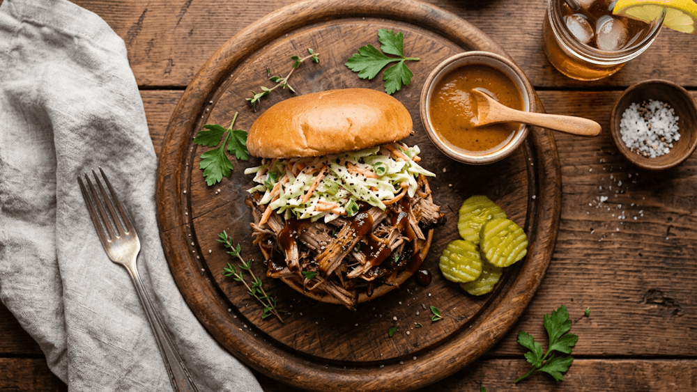 Pulled Pork Sandwich – Schweineschulter nach Carolina-Art