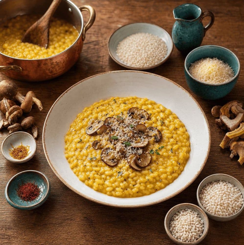 Risotto: O Grão que Absorve a Alma de um Caldo