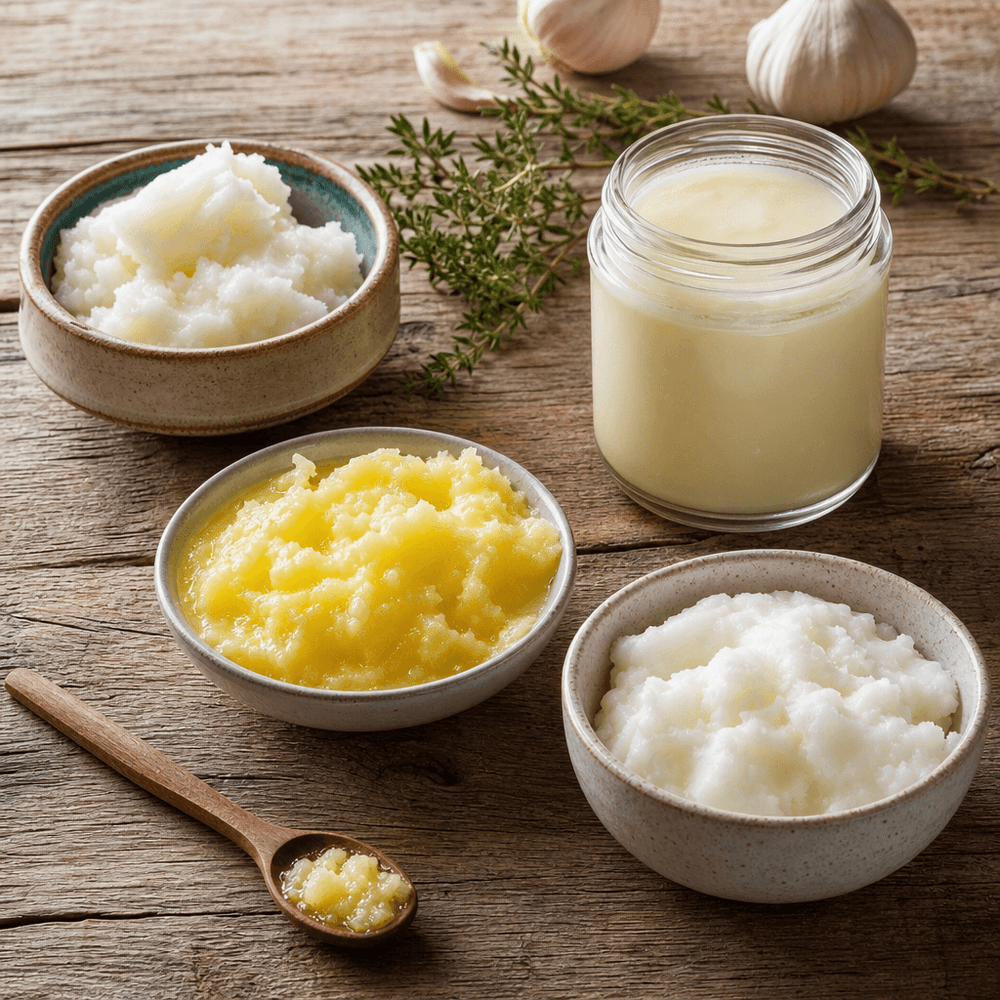 Saindoux, ghee et graisse de canard en régime cétogène
