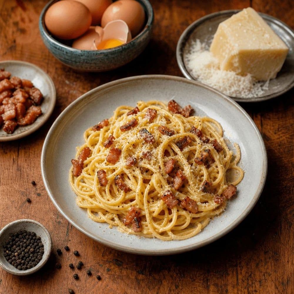 Spaghetti alla Carbonara – Original from Rome
